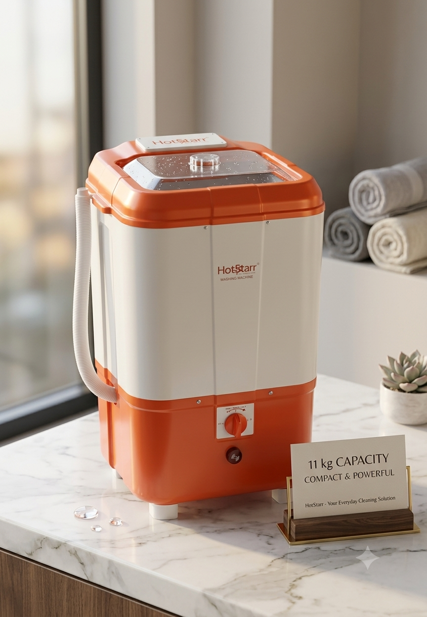 HotStarr Portable Washing Machine (11 Kg)